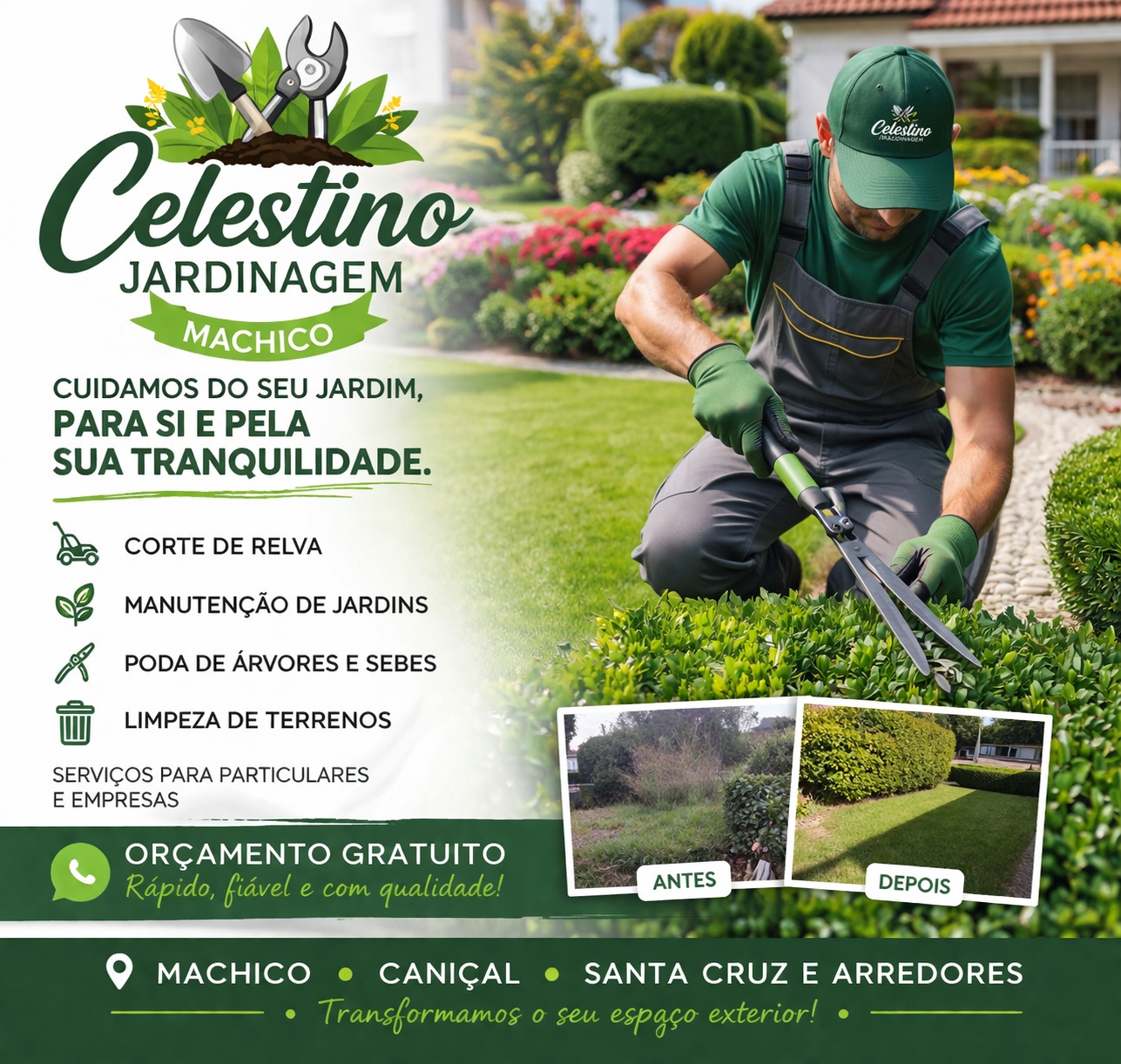 Celestino Jardinagem Machico